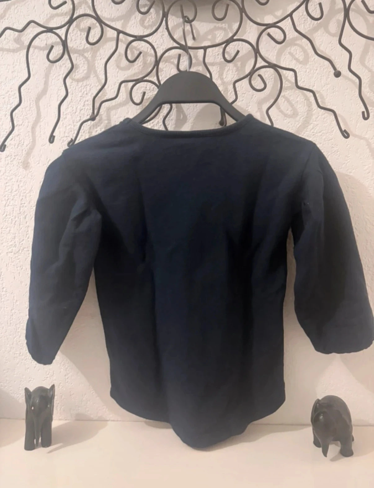 Top azul-gris melange con margarita bordada - Name It - 2-3 años (98 cm) – photo 4